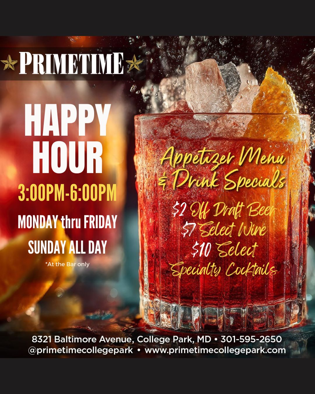 PT Happy Hour Promo